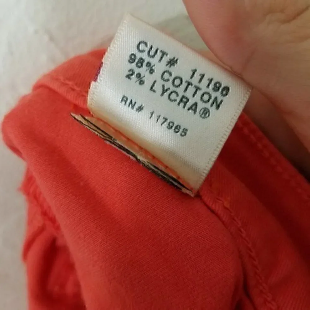 J Brand TANGERINE Skinny Leg Stretch Jeans Size 24 - Picture 10 of 10